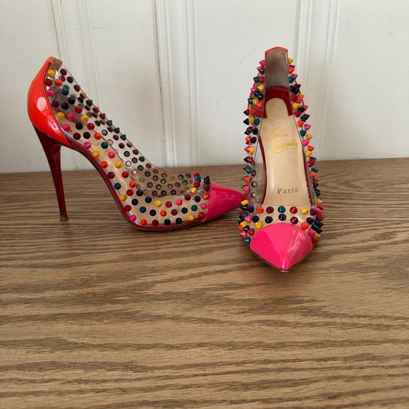 Christian Louboutin spike me heels - Picture 2 of 4